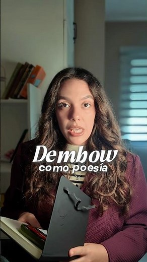 #2 Dembow as poetry