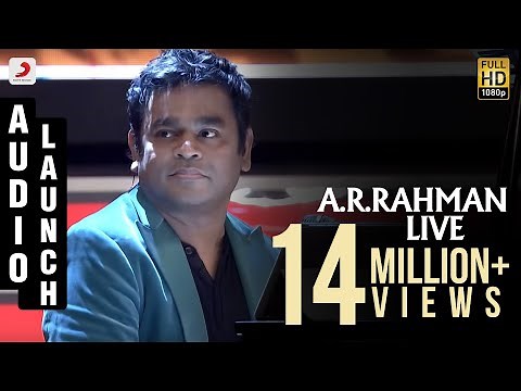 Mersal Audio Launch - Live Performance A R Rahman | Vijay | Samantha, Kajal, Nithya Menen | Atlee