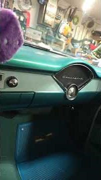 factory 55 chevy radio still works!