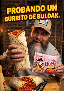 Burrito de Buldak: receta viral fácil para probar en casa