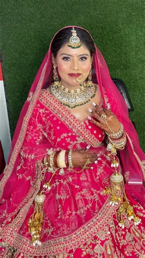 Real client Makeup review/ #makeup #bridalmakeup @PummyBeautyParlour