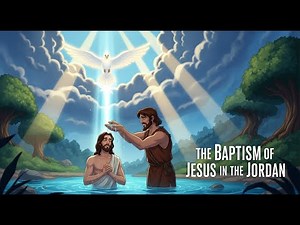 The Baptism of Jesus in the Jordan River | Animated Bible Story