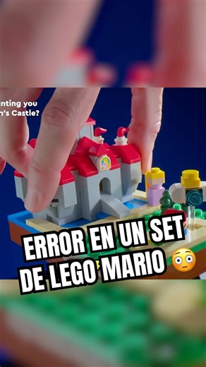 ERROR EN LEGO MARIO 😳!!....#lego #legos #nintendo #mariokart #mario