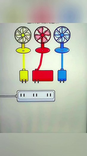 How Electric Fans Work: Animated Drawing Explanation