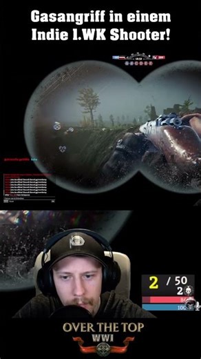 Gas attack in an indie WW1 shooter! | Over The Top: WW1