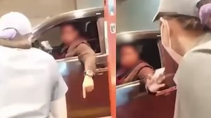 Drive-Thru Customer Swearing at Manager after Asked to Wait Viral