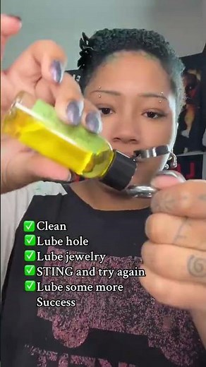 Septum strech Big ring #septumpiercing #nosepeircing #makeup #bodypiercing