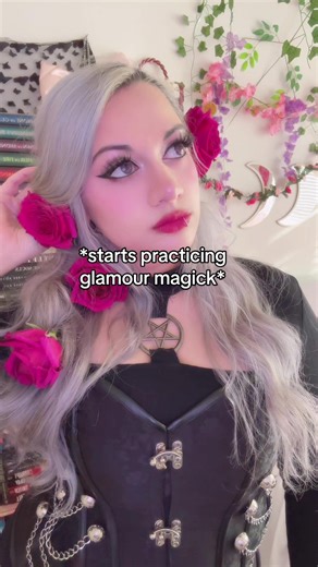the glow up is instant with glamour spells 🌸🌹💋🌙 #glamourmagick #glamourspells #lovewitch #glamourwitch #beautyspells #aphroditedevotee