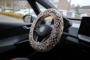 Boho Floral Crochet Steering Wheel Cover, Beige Car Accessories - Etsy