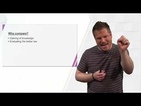 The purpose of comparative law