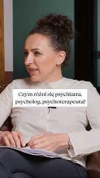 Czym różni się psychiatra, psycholog, psychoterapeuta? #psychologia #zdrowiepsychiczne