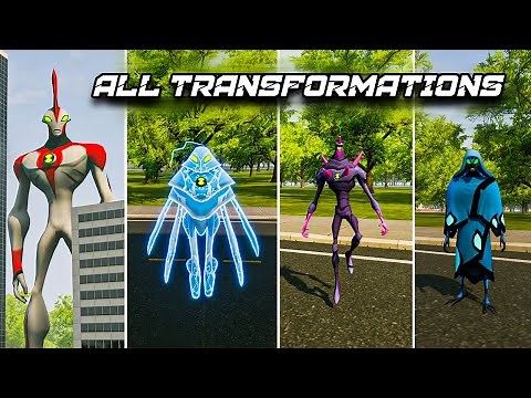Ben 10: Galvan Game All Transformations | Free Roam Gameplay