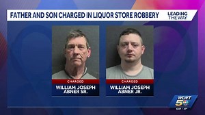Father, son arrested after armed robbery at northern Kentucky liquor store