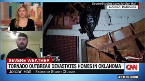 Did an interview this morning with CNN about the #tornado that ripped its way through Norman Oklahoma last night. Very intense scene here in Oklahoma. Watch the FULL 4K Drone Damage Footage in link below: https://youtu.be/zRyBWE_Fmjk #okwx | Storm Chaser Jordan Hall