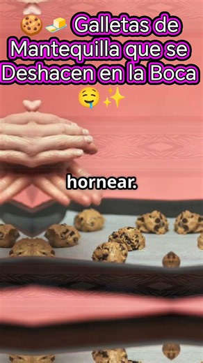 🍪🧈 Galletas de Mantequilla que se Deshacen en la Boca 🤤✨