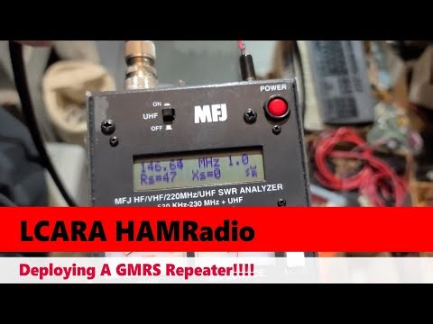 LCARA HAM Radio:Vintage - Deploying A GMRS Repeater!!!!