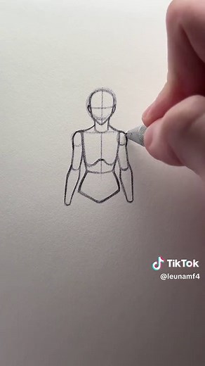 How to Draw the Female Body #tutorial #howtodraw #draw #sketch #art | How To Draw A Body