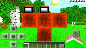 How to Spawn Red Imposter Boss in Minecraft PE! (Among Us)