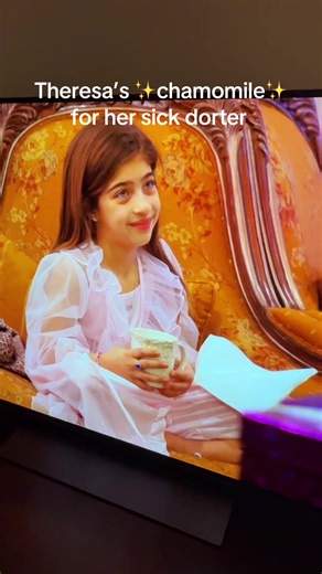 Chamomile Tea Solution for a Sick Child