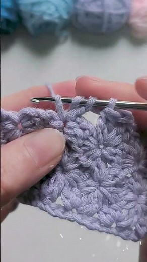 Easy 1 Row Crochet Stitch New Trend Flower Blanket Pattern #crochetforbeginners #crochetideas