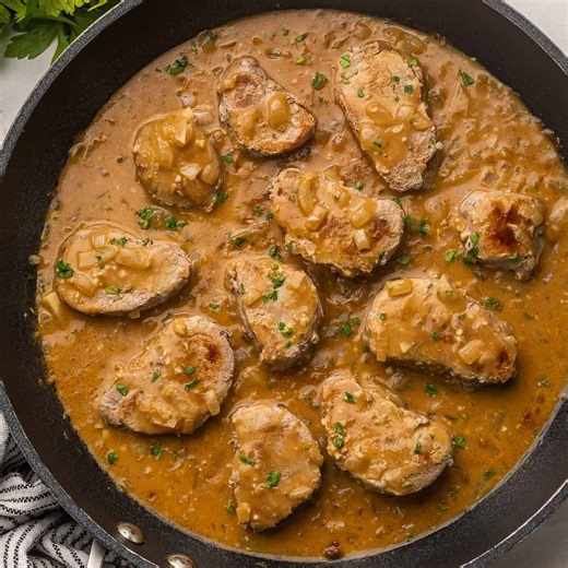 Our favorite way to jazz up that pork tenderloin in your fridge.