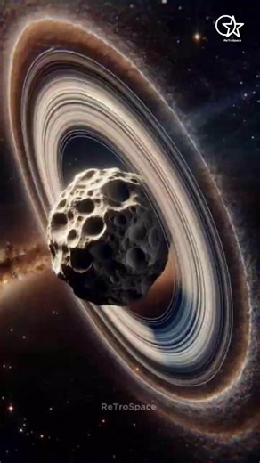 The Asteroid With Rings You Didn’t Know Exists! 💍🪐 #spacefacts #space #asteroid