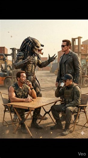 Predator and Terminator 😬 #fbreels2026ツ #Gemini #Veo3 #predator #terminator #January2026 | Ulin Channel