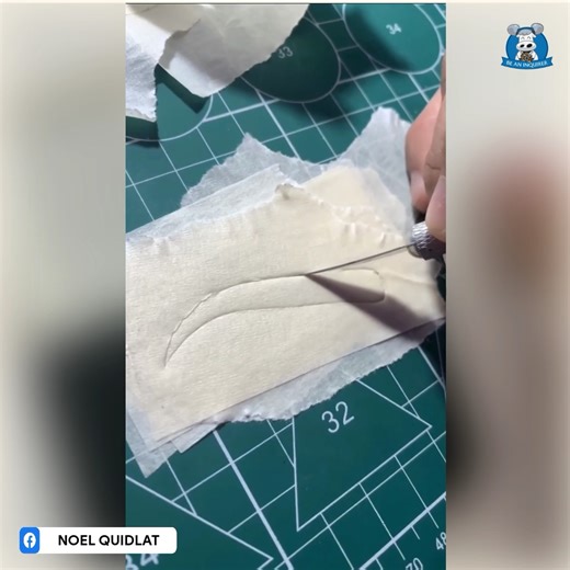 UNIQUE ART STYLE WATCH: An artist from Antipolo City shares his creativity in making portraits using different mediums. From fingerprint paintings, cut-out paper, and even using just tape, Noel A. Quidlat Jr. has a knack to turn them into the faces of beloved celebrities and superheroes. Quidlat Jr. shared videos with the Inquirer, of him creating his original pieces such as a portrait of Billie Eilish using only his pinky finger, a tape art that shows Rhianna’s face when placed in front of a li