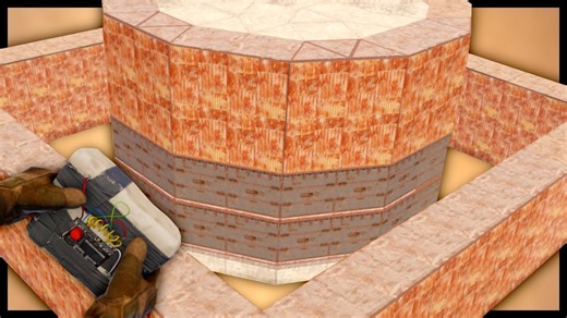 Raiding a Crazy Big Base Build with Great Wall!