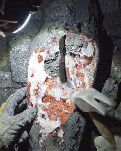 100ft DEEP! We Found Unbelievable Quartz Mining Operation Going Down Mordenite, Heulandite Scolecite