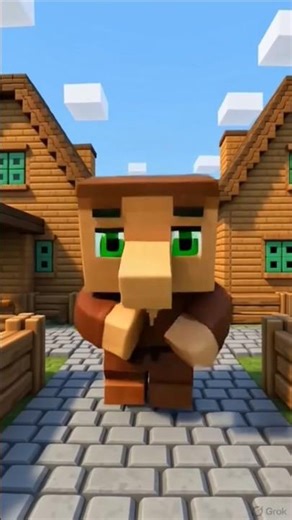 This Villager Sound Is Too Cursed 🤯 Minecraft Villagerino Meme