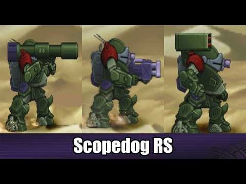 [ENG Sub]Super Robot Wars Z2 Hakai-hen - Scopedog RS Attacks | スパロボZ2破界篇 - スコープドッグRS 全武装