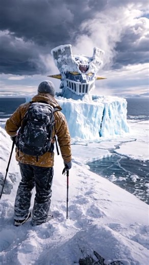 Mazinger Z recupera la energia gracias a un cristal de krypton #Mazinger #MazingerZ #mecha #krypton #Superman