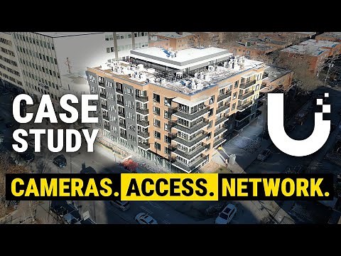 A 60-Unit Building Fully on UniFi: Cameras, Access Control, Intercom & Network System