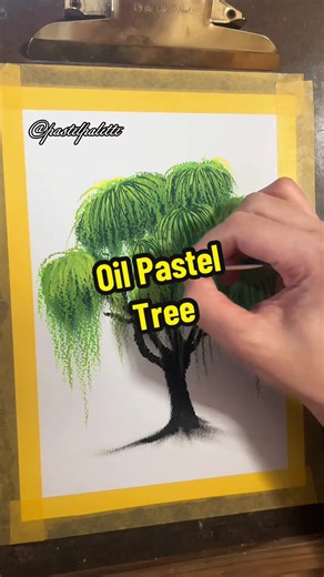 Create Stunning Oil Pastel Trees for Your Art