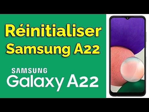Comment réinitialiser un Samsung A22, comment formater Samsung Galaxy A22