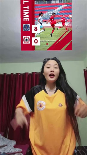 Rekha Poudel Scores 5 Goals in Football Match