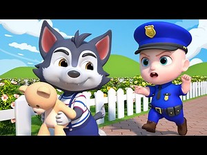 Police Officer Song 👮‍♂️ | Baby Police Chase Thief + More Kids Songs | Leo Nursery Rhymes