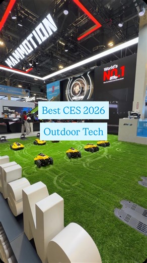 Outdoor tech finally done right 🤖 #MammotionPartner Follow me and comment “OUTDOOR” to get more info or find it through the 🔗 in my bio! . . . @mammotiontech #mammotion #CES2026 #MammotionCES | Simply Sal Finds