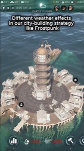 Different weather effects in our strategy inspired by Frostpunk #indiegame #gamedev #strategy