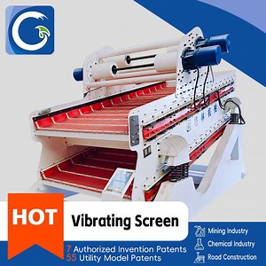 [Hot Item] Rock / Coal Vibrating Stone Vibratory Screen with Soft Polyurethane Screen