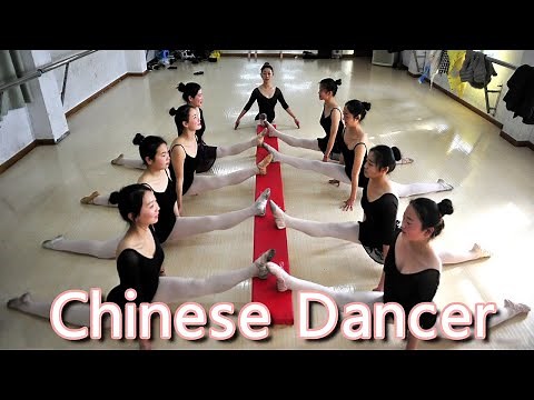 バレエ教室の厳しい訓練 汗と涙のバレエ基礎レッスン 辛い柔軟に耐えるバレエ少女 Ballet Flexibility Training #Chinese Dancer