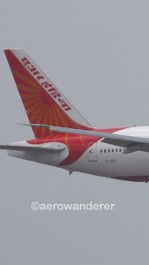 55K views · 30K reactions | AIR INDIAB777-300ER LANDING AT MUMBAI Here’s Air India B777-300ER registered as VT-AEQ landing at Mumbai Airport arriving from London as AI130 #aerowanderer #aviation #airindia #b777 #b777300er #mumbai #mumbaiairport #landing #reels | Aerowanderer | Facebook