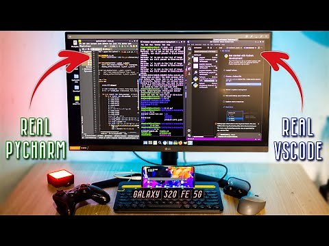 Samsung Dex 2022 is AWESOME | Your Phone is Your PC | Run Linux on Galaxy S20 FE 5G 🔥