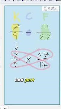 How to divide fractions in the ISEB Pre-Test