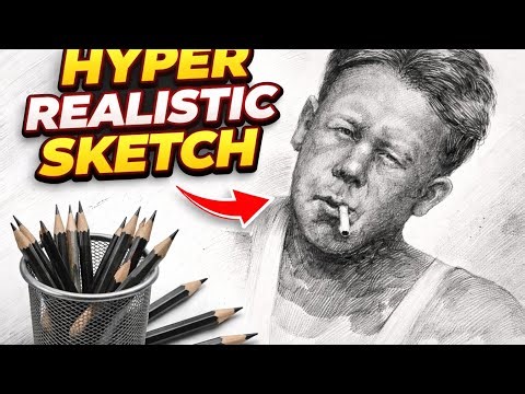 Realistic pencile sketch 😍😊