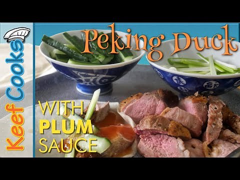 Peking Duck with Plum Sauce