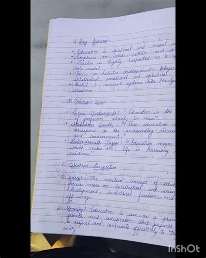 B.Ed. Sem 1 Notes :- Education and Development - Sec -A (1).Meaning and Concept of Education#notes