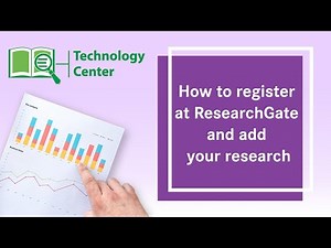 How to register at ResearchGate and add your research