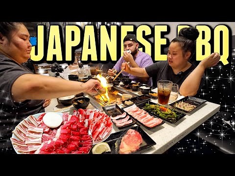 WAGYU STEAK MUKBANG 먹방 ALL YOU CAN EAT JAPANESE BBQ EATING SHOW! (COOKING AND EATING) *SO GOOD*
